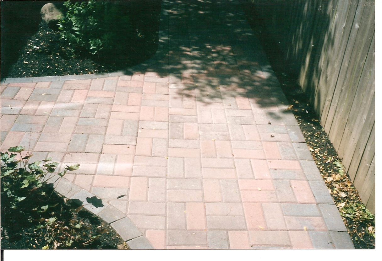 Paver Sidewalk Paver Sidewalk